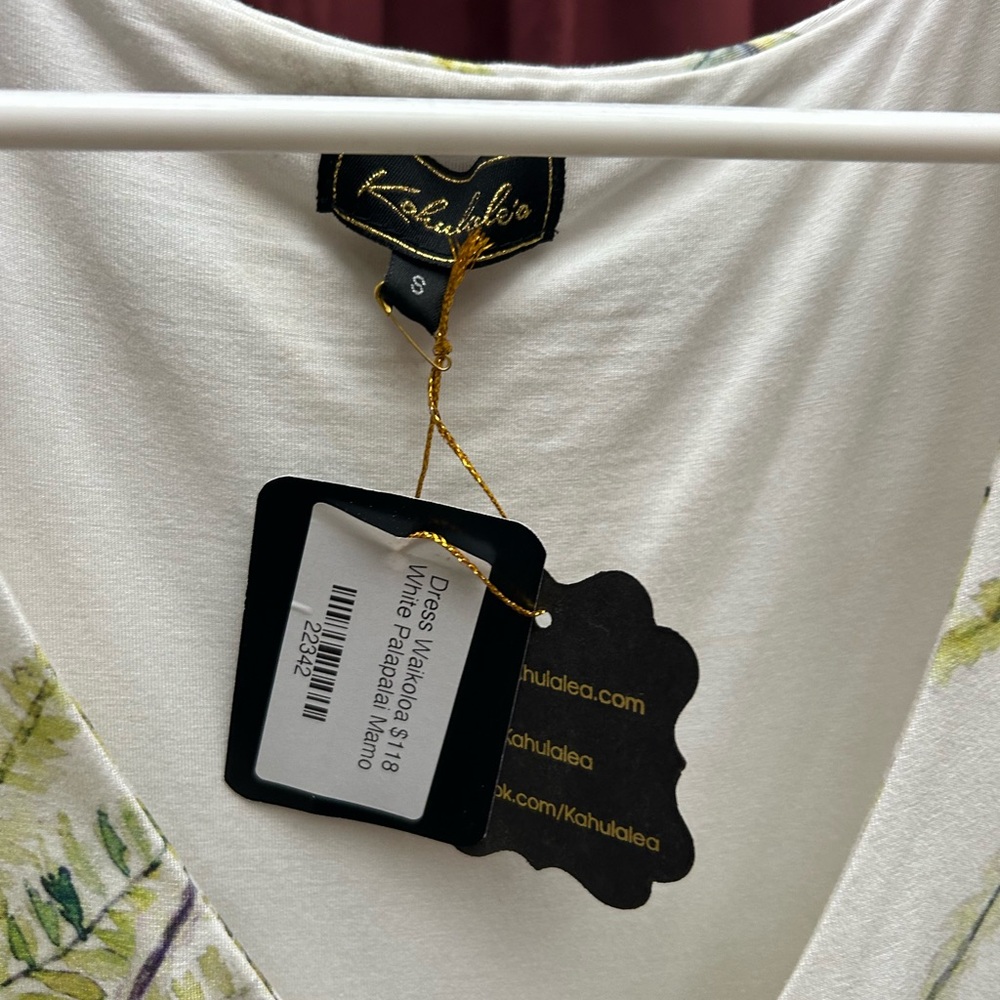 Kahula’ea Waikoloa Dress Palapalai Mamo Brand New with Tags - Picture 7 of 7